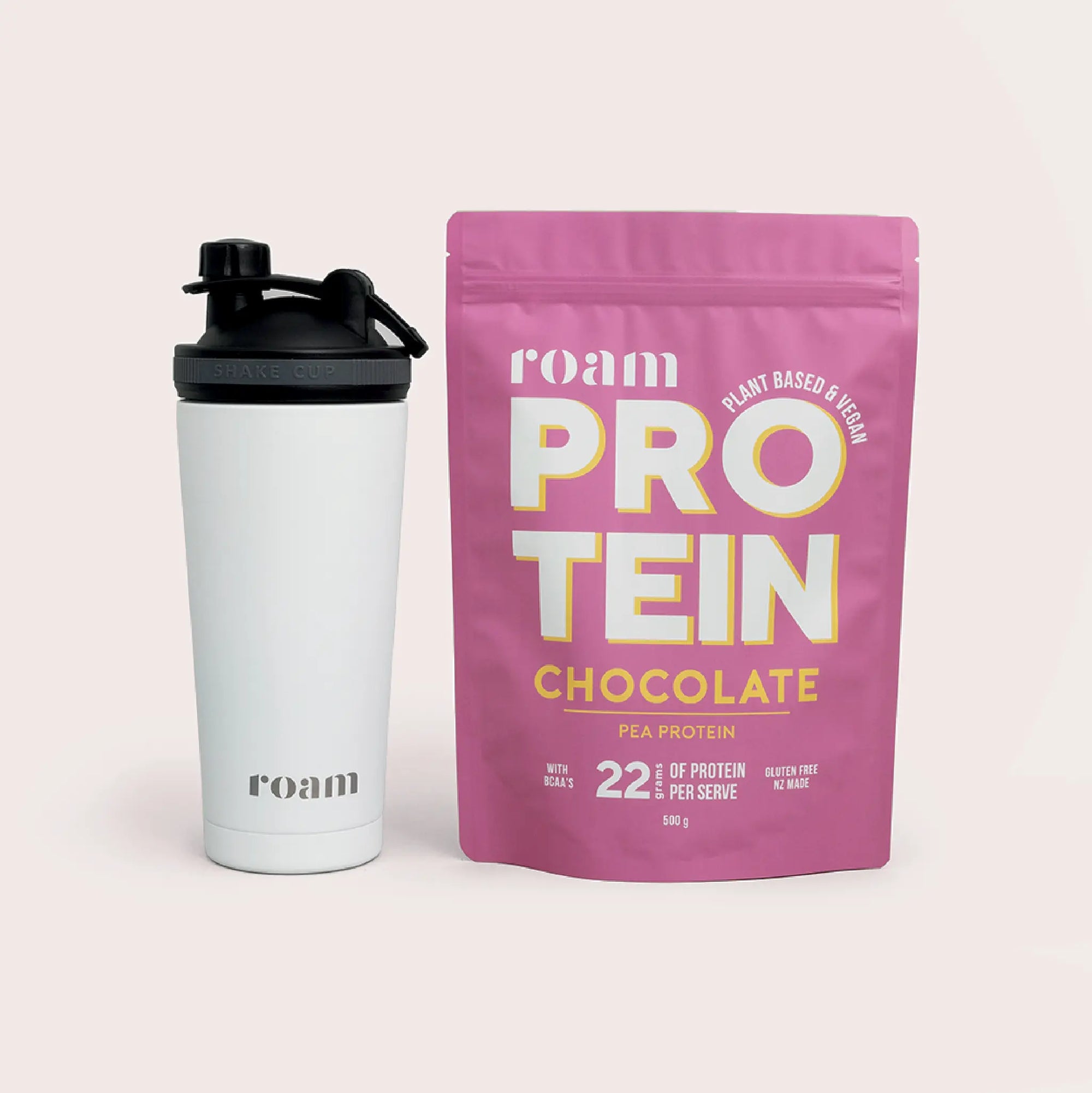 Vegan Protein Powder with Shaker Bundle | Roam| NZ